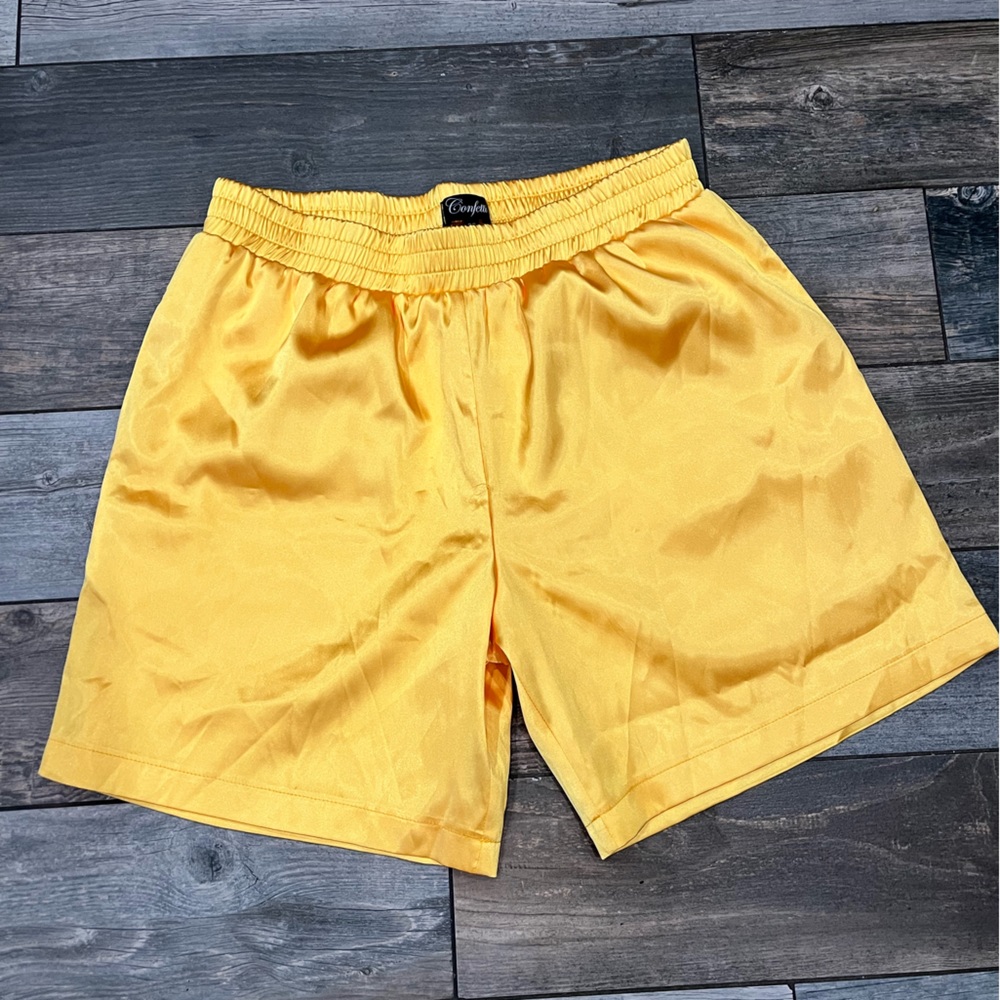 Duckie Confetti Satin Shorts